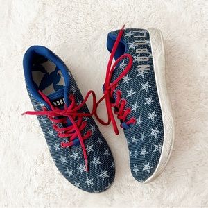 NOBULL Blue Star Print SUPERFABRIC Trainer